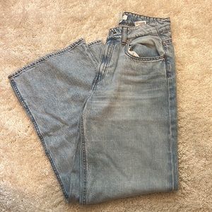 H&M wide leg jeans